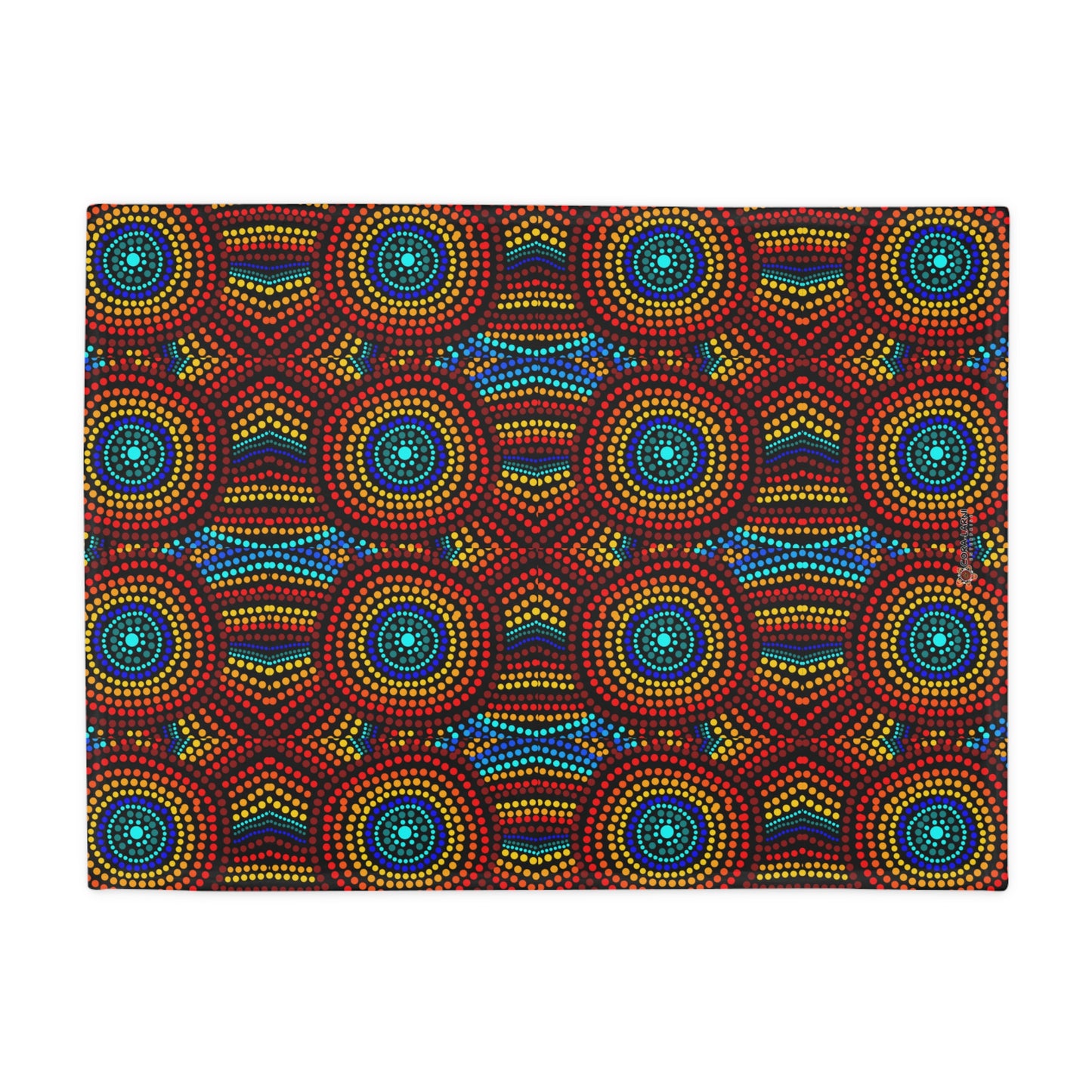 Pretty Colourful - Plush Fleece Blanket