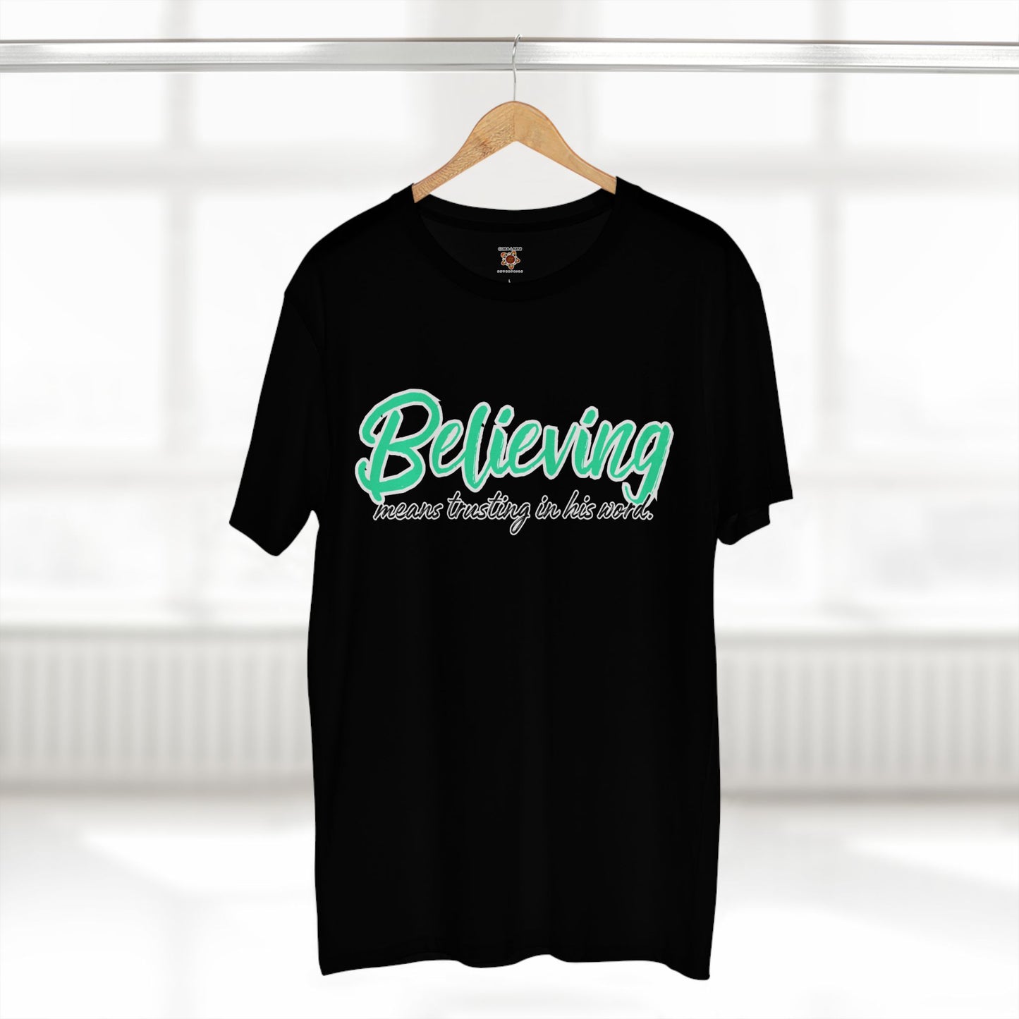 Believing Black Adult Tee