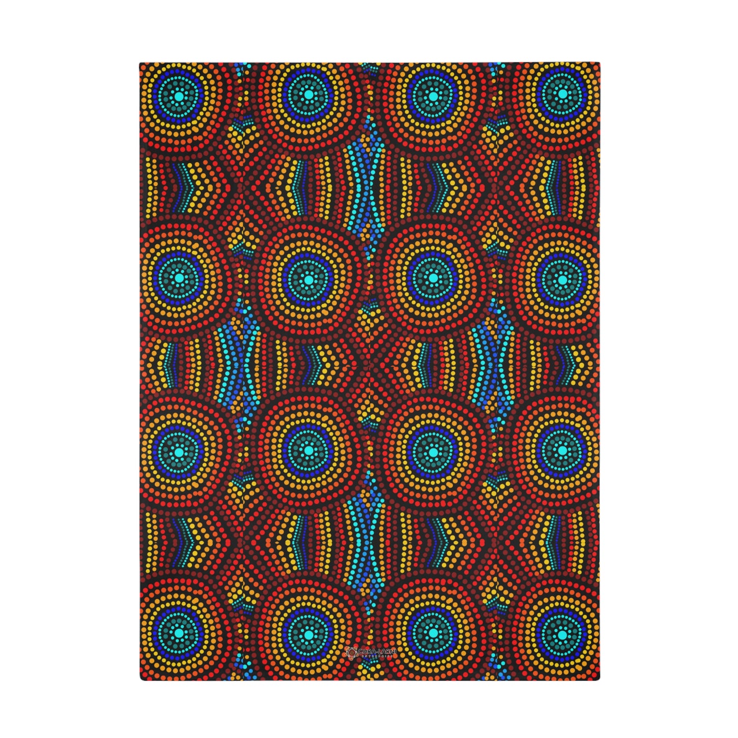 Pretty Colourful - Plush Fleece Blanket