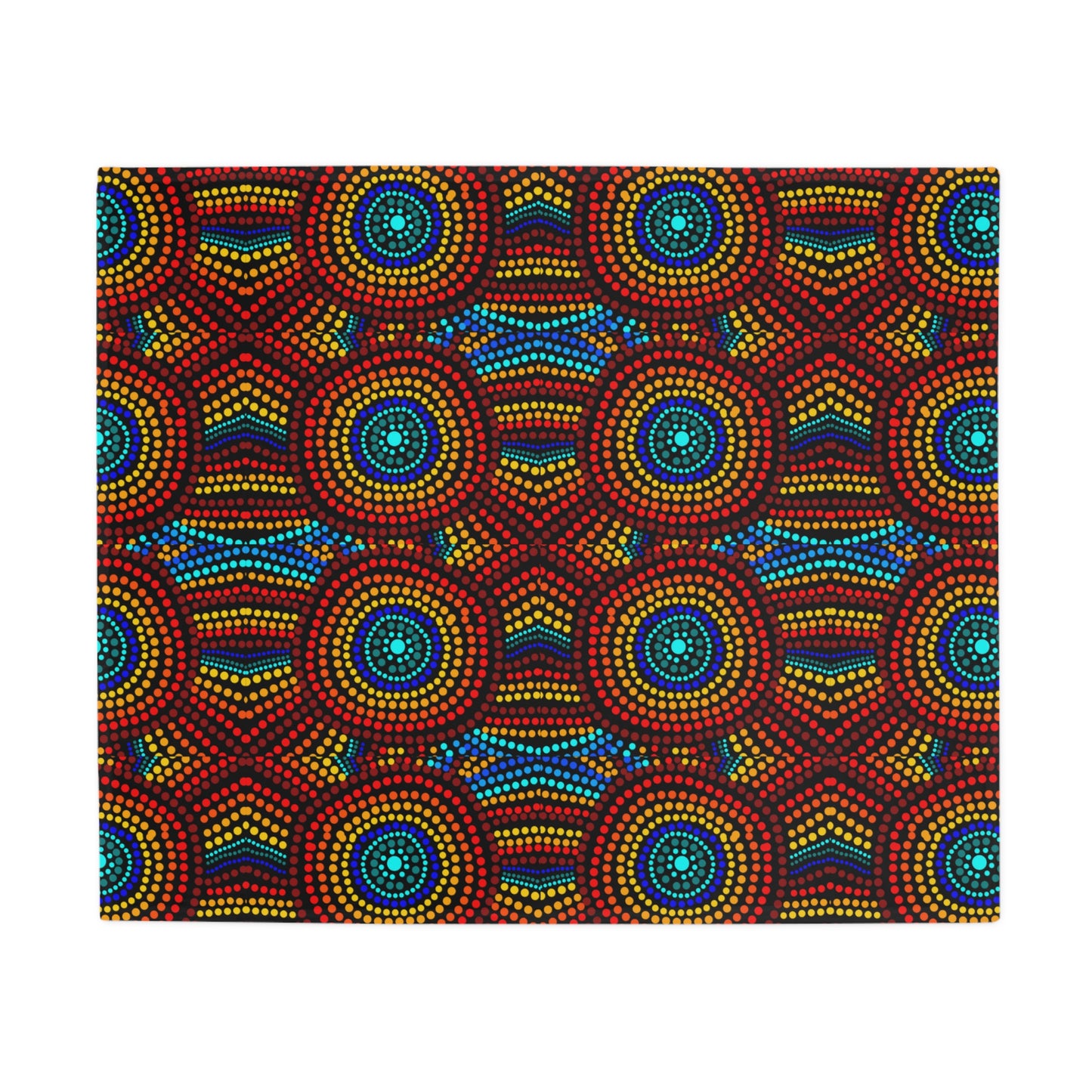 Pretty Colourful - Plush Fleece Blanket