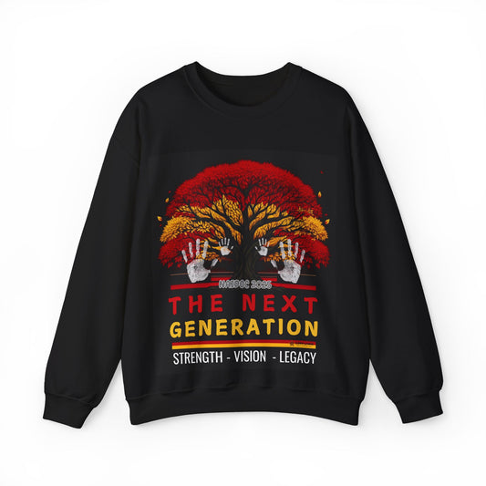 Next Generation Crewneck Sweatshirt - Strength, Vision, Legacy Design