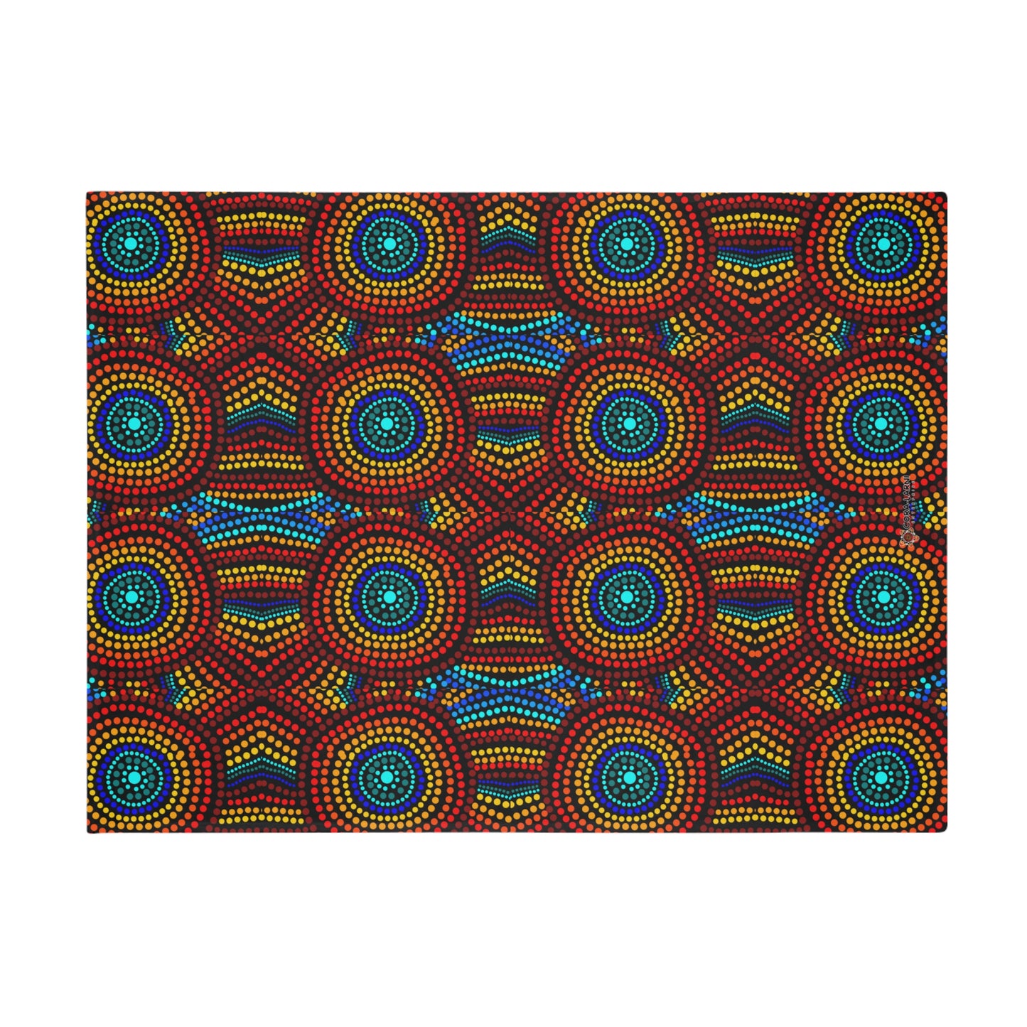 Pretty Colourful - Plush Fleece Blanket