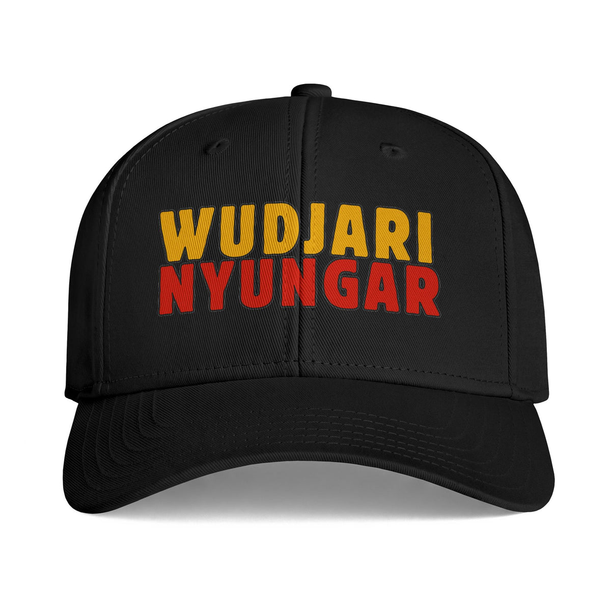 Wudjari Nyungar Black AS Colour Snapback