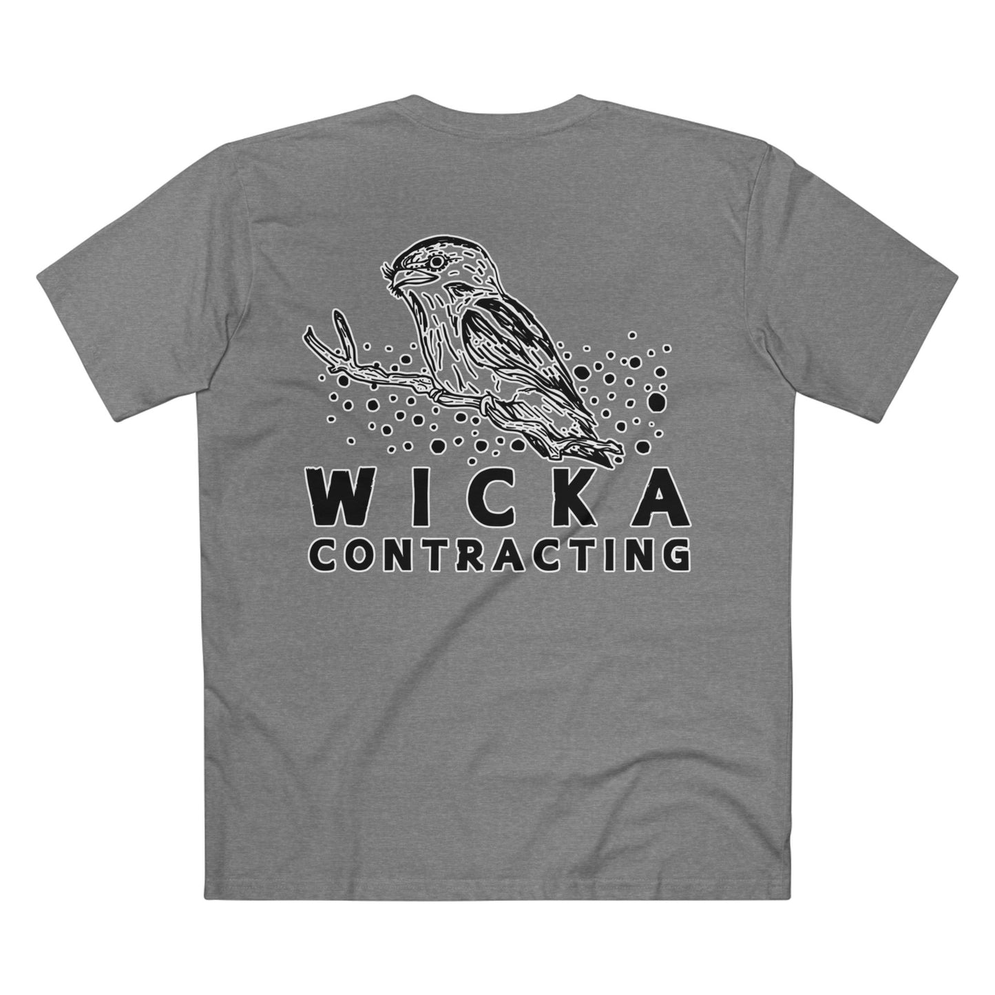 Custom Contractor TShirt - Wicka Contracting