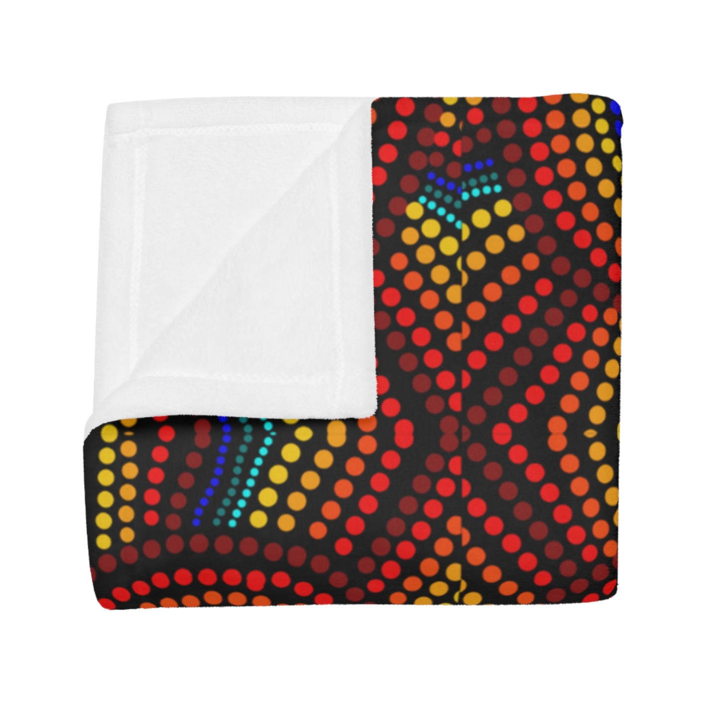 Pretty Colourful - Plush Fleece Blanket