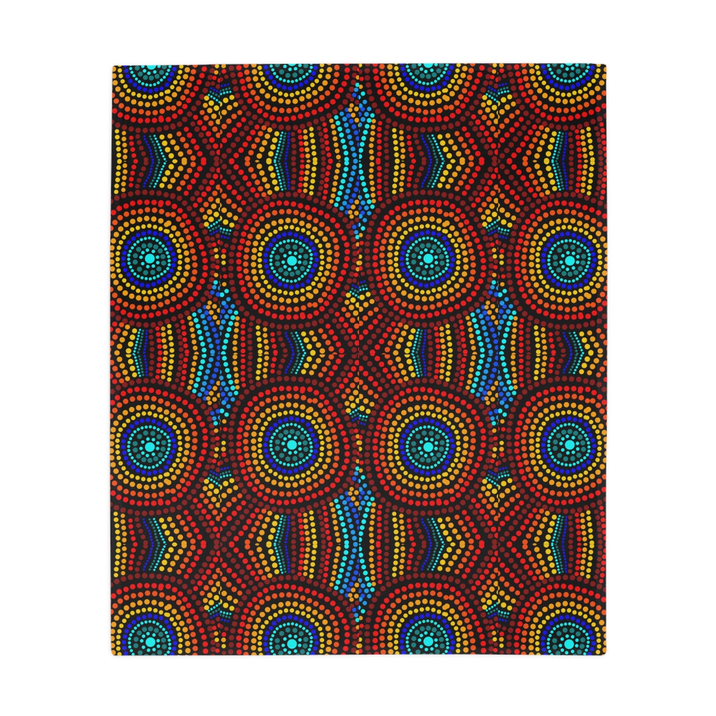 Pretty Colourful - Plush Fleece Blanket