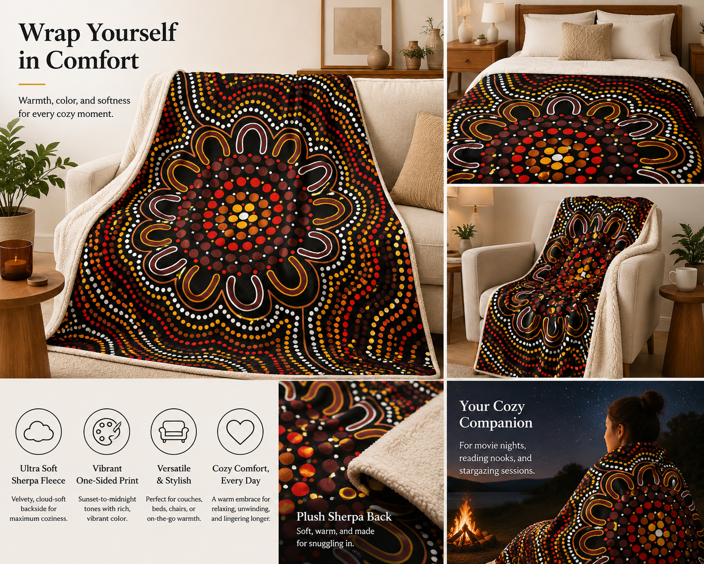 Sherpa Blanket – Limited Edition Collection