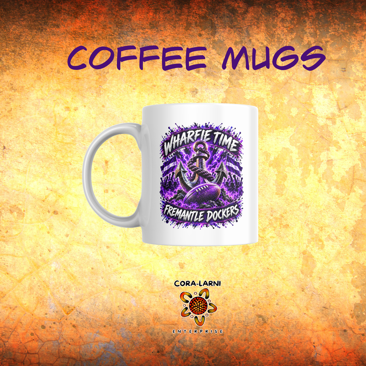 Wharfie Time β Freo Supporter Coffee Mug