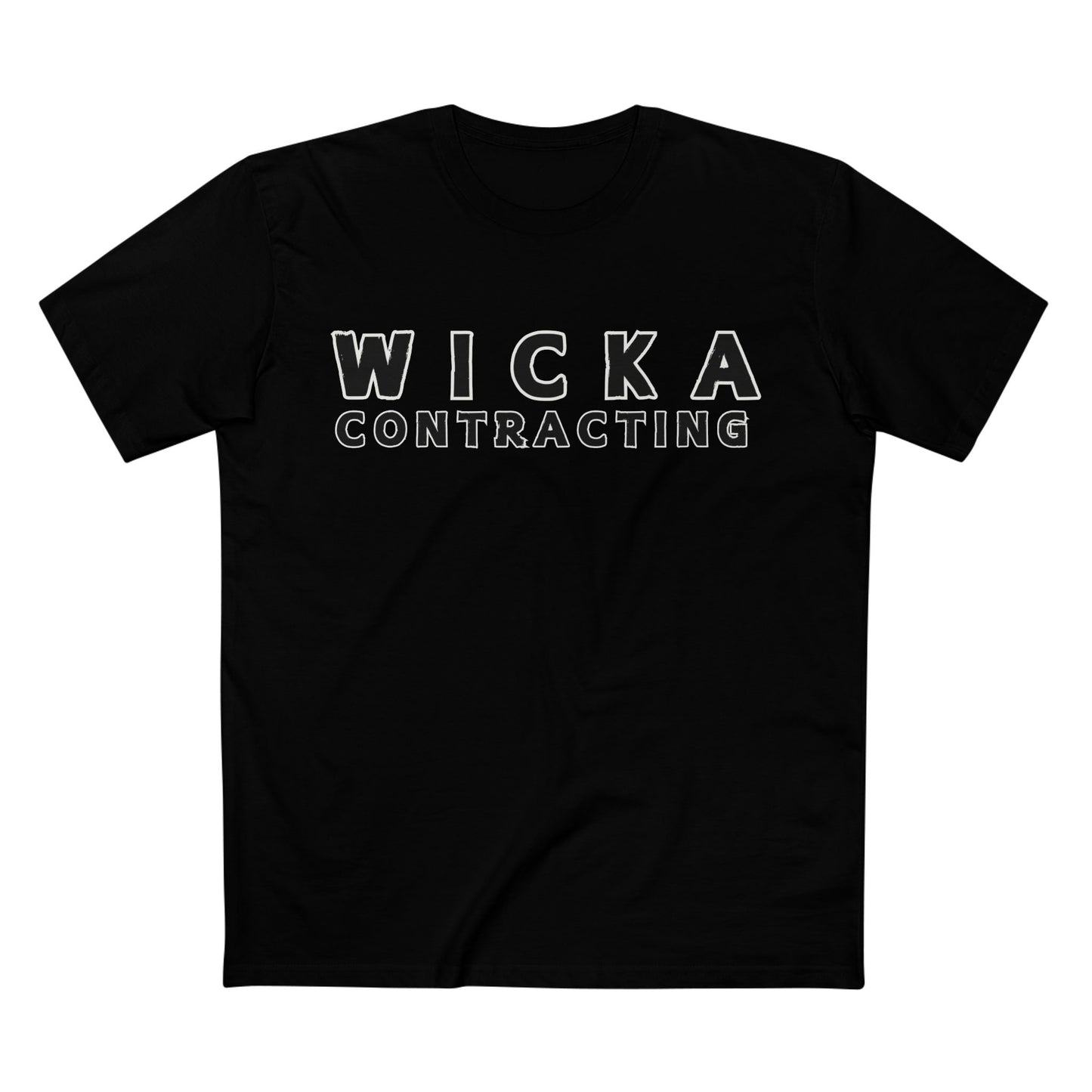 Custom Contractor TShirt - Wicka Contracting