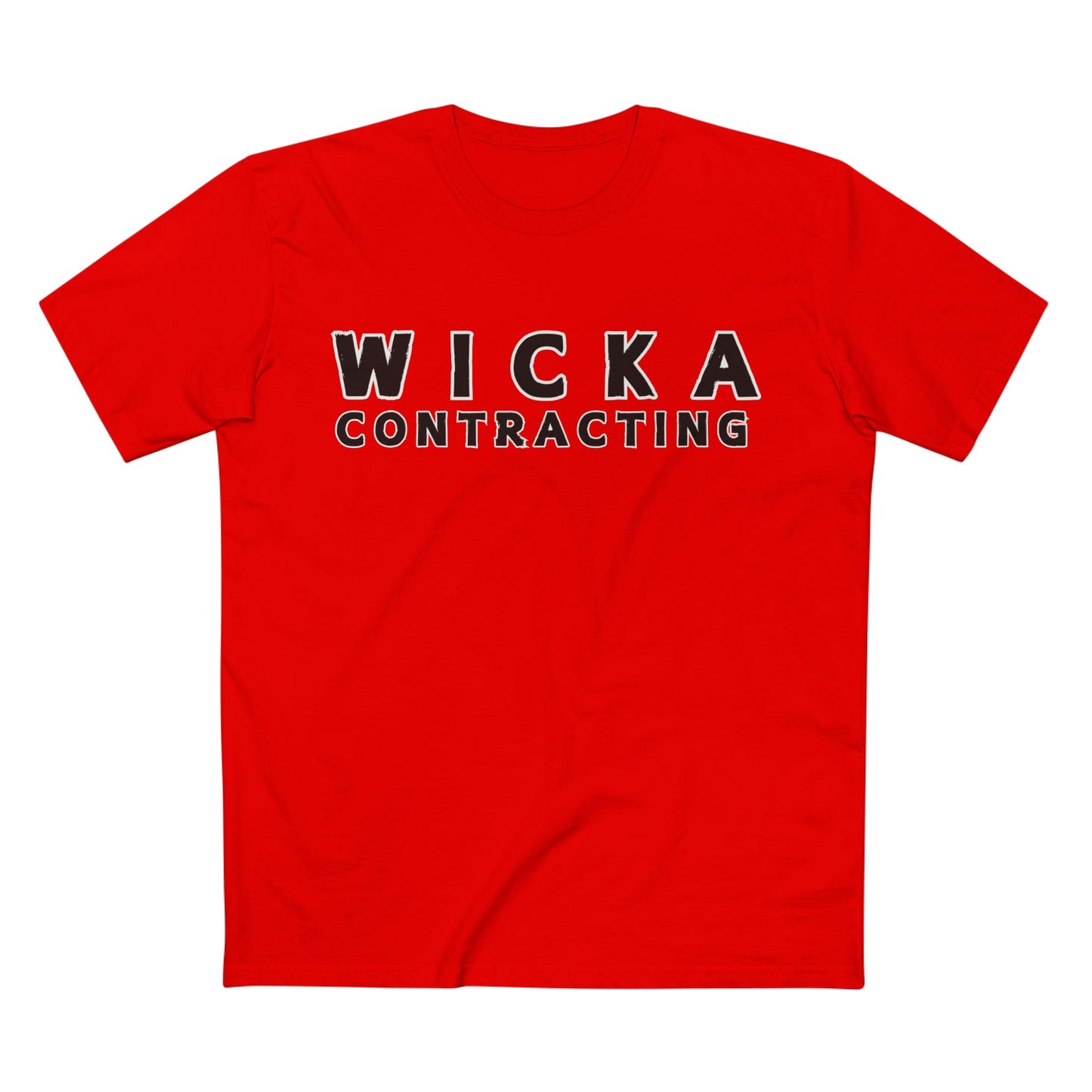 Custom Contractor TShirt - Wicka Contracting