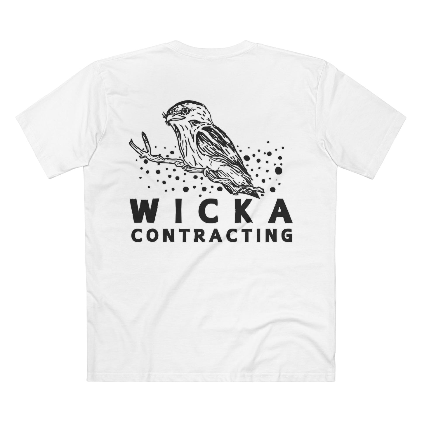 Custom Contractor TShirt - Wicka Contracting