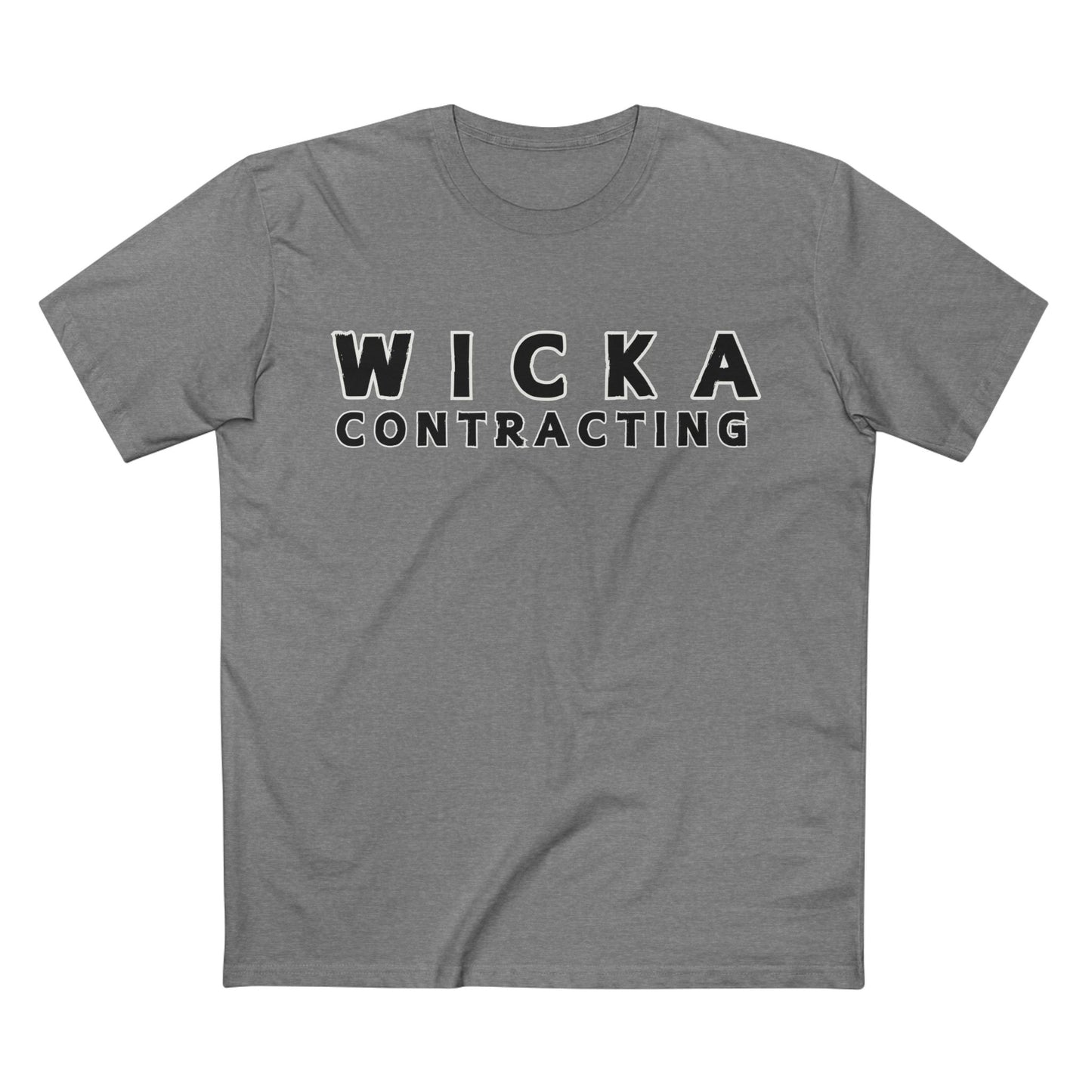 Custom Contractor TShirt - Wicka Contracting