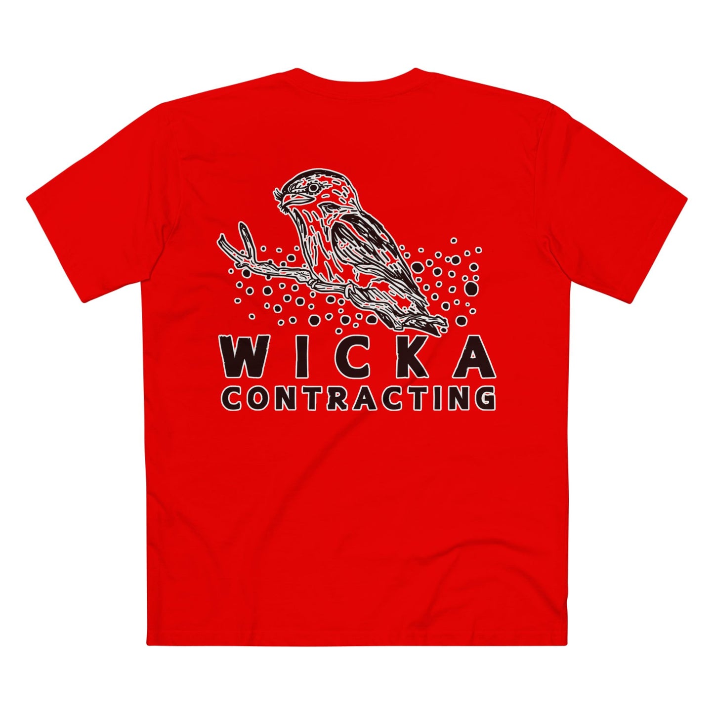 Custom Contractor TShirt - Wicka Contracting