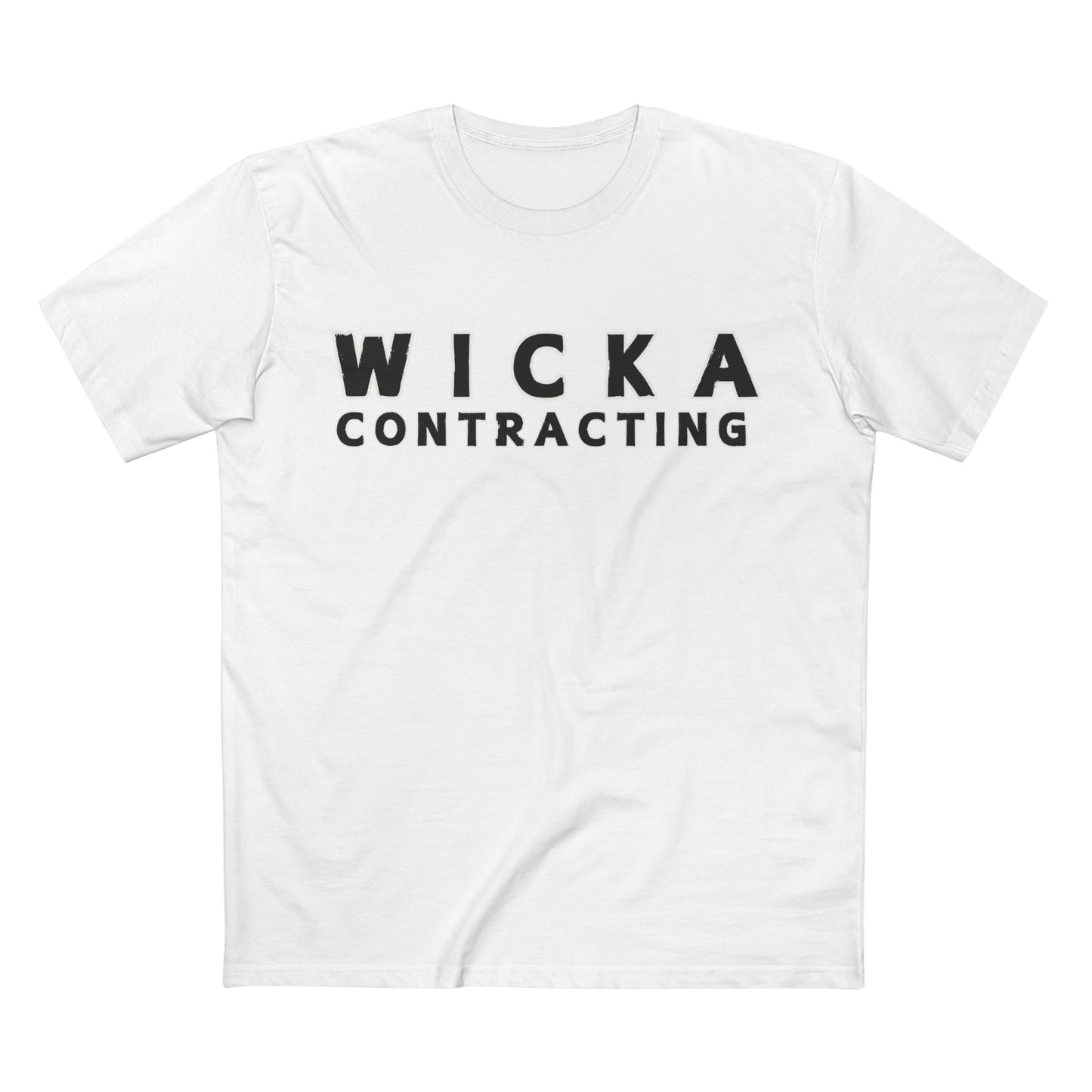 Custom Contractor TShirt - Wicka Contracting