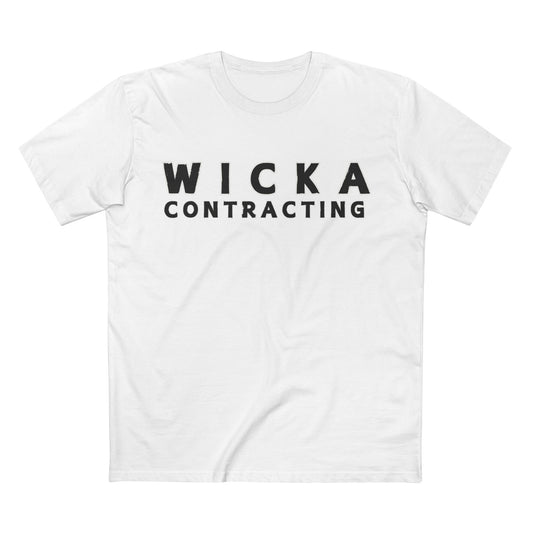 Custom Contractor TShirt - Wicka Contracting